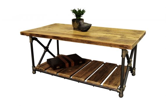 Houston Industrial Chic Coffee Table